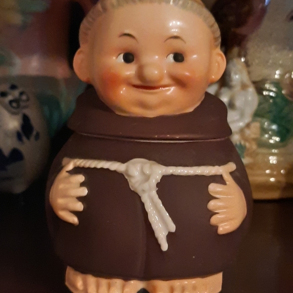 Friar tuck sugar creamer salt and pepper set - Picture 3 of 16